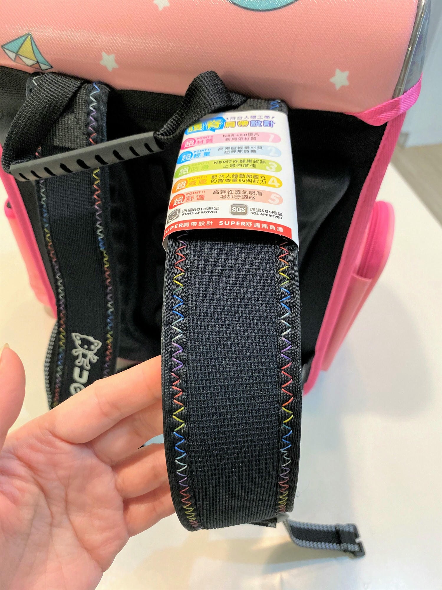 (書包推薦)UnMe夢想家U型護脊減壓磁扣書包-輕巧書包帶孩子上學去 - 第8張圖