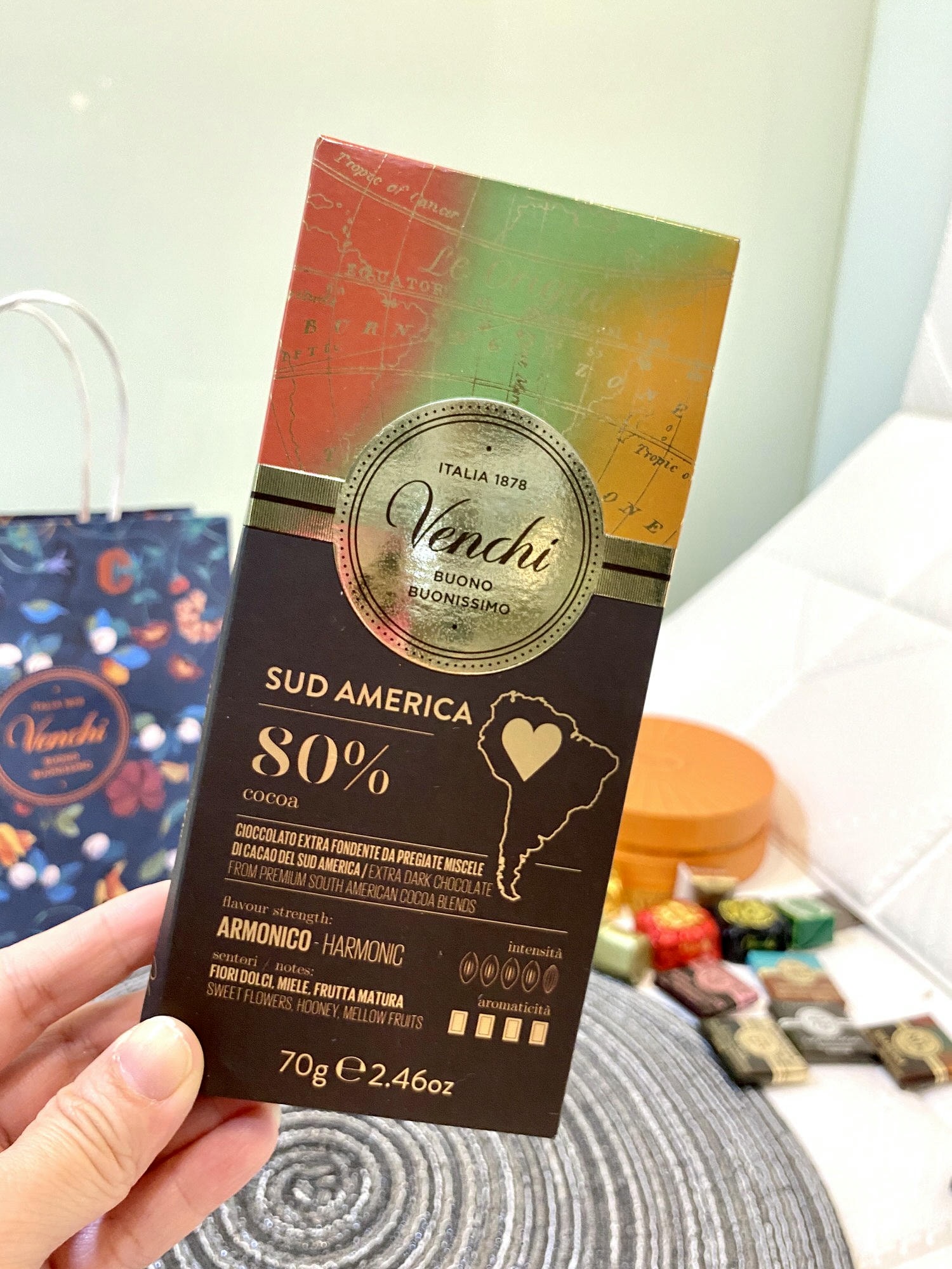 80%拿破崙黑巧克力片